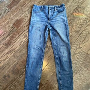 American Eagle Outfitters Women's Blue Skinny Jeans